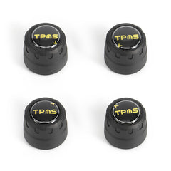 Système de surveillance de la pression des pneus (TPMS), Bluetooth 5.0, 5 modes d’alarme, 4 capteurs TPMS externes, compatible iOS et Android, détection en temps réel de la pression et de la température, facile à installer.