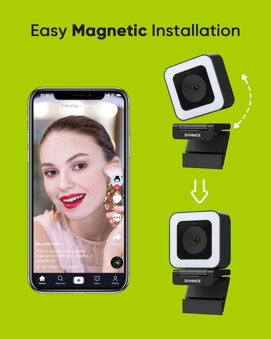 Révisé et certifié Caméra USB 2K 4MP Super HD avec autofocus
