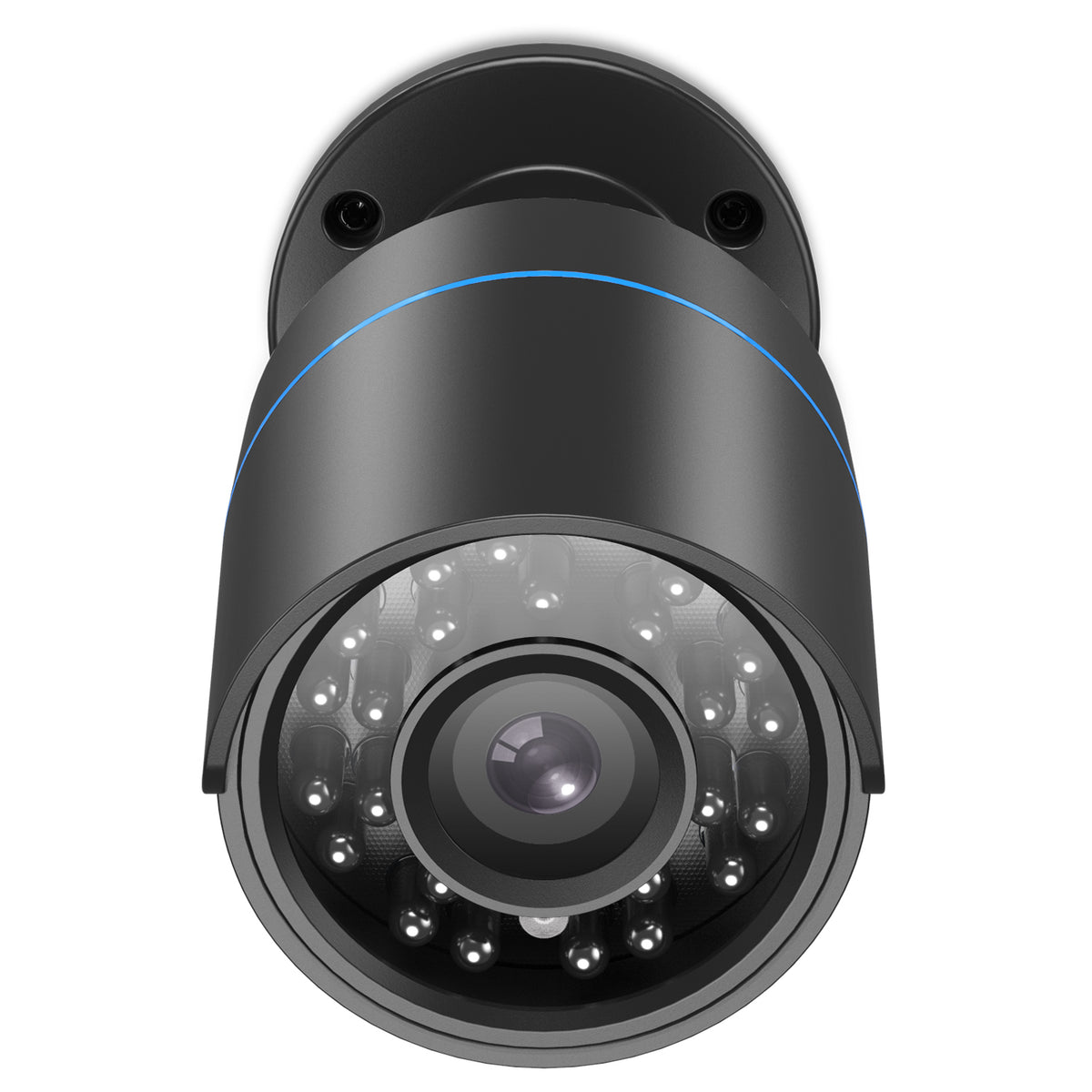 1080p, 4 en 1 pour AHD/TVI/CVI/CVBS, caméra de surveillance analogique étanche IP66 pour utilisation intérieure et extérieure, vision nocturne claire de 30,5 m