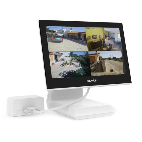 Certifié remis à neuf Enregistreurs vidéonumériques de vidéosurveillance - 5MP DVR 4CH avec Ecran LCD 10.1"