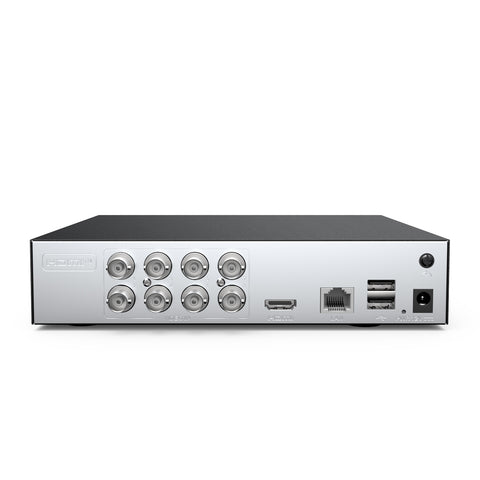 Reconditionné certifié DVR de sécurité 5MP à 8 canaux, enregistreur vidéo numérique hybride autonome 5 en 1 pour système de caméras CVBS/AHD/TVI/CVI/IP