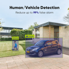 Système DVR filaire de sécurité 5MP à 8 canaux avec 8 caméras Bullet CCTV extérieures 2MP, détection intelligente des personnes, des véhicules et des mouvements