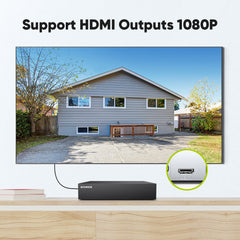 DVR de sécurité 5MP à 8 canaux, enregistreur vidéo numérique hybride autonome 5 en 1 pour système de caméras CVBS/AHD/TVI/CVI/IP