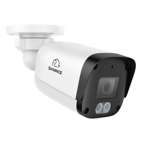 Système de sécurité PoE 5MP à 8 canaux, NVR 6MP, S+265, Détection d'humains et de véhicules, Lecture intelligente, Notification intelligente avec image jointe