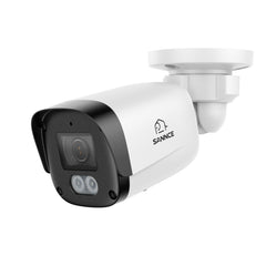SANNCE EQ500 - Caméra de sécurité IP PoE Full HD 5MP, capacité de stockage 256 Go, carte TF, communication bidirectionnelle