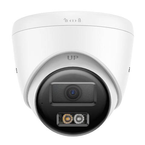 Caméra de sécurité PoE extérieure à double lumière ANNKE 4K, avec rapport d'aspect 16:9, vision de jour et de nuit, détection de personnes et de véhicules, H.265+, audio bidirectionnel, stockage local max.