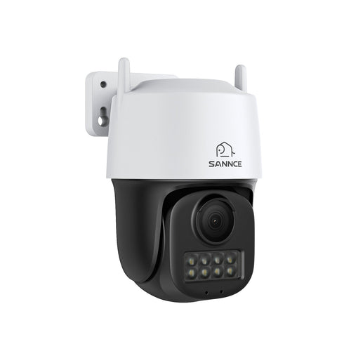 5MP 8 Channel PoE Security System, 6MP NVR + PT IP Cameras, S+265., AI Human & Vehicle Detection, Smart Playback, Smart Notification with Image Attached