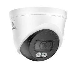 Système de caméras de sécurité PoE 8 canaux 3MP avec NVR 6MP, vision nocturne couleur F1.0, 2 caméras 2K, détection IA des personnes et des véhicules, compression S+265