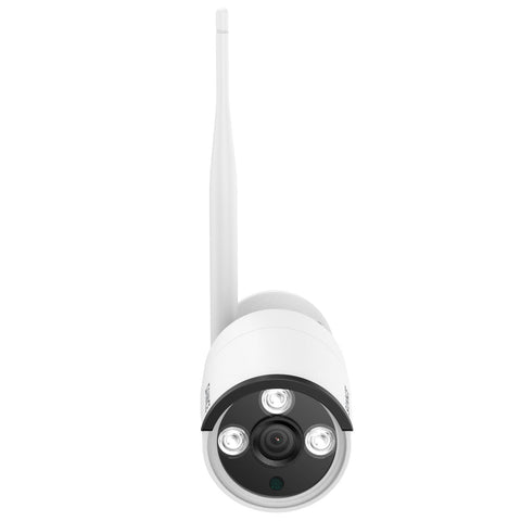 Kit Vidéosurveillance WiFi 5MP, NVR 8MP, 16 Canaux, Caméras IP, Détection IA, Audio, Vision Nocturne, Compatible Alexa (1 Double Objectif 4MP + 2 Caméras 3MP)
