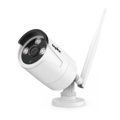 Kit Vidéosurveillance WiFi 5MP, NVR 8MP, 16 Canaux, Caméras IP, Détection IA, Audio, Vision Nocturne, Compatible Alexa (1 Double Objectif 4MP + 4 Caméras 3MP)