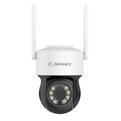 Système de vidéosurveillance sans fil 5MP à 16 canaux avec caméras PT, NVR 8MP, caméras IP WiFi 5MP Pan & Tilt, enregistrement audio, détection humaine par IA, compatible avec Alexa (8 caméras PT, 2 caméras Bullet et NVR 16CH 8MP)