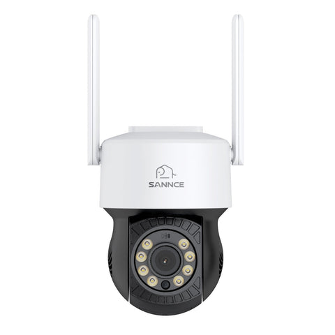 Système de caméras de surveillance CCTV PT sans fil 3MP à 16 canaux avec NVR 8MP, 12 caméras IP Wi-Fi 3MP motorisées, enregistrement audio, détection humaine par IA, compatible Alexa