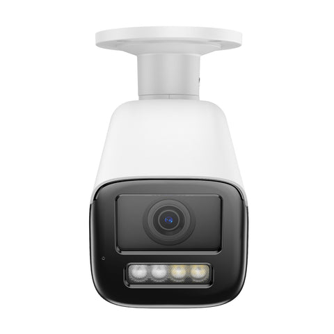 4K 4X Zoom Optique PoE Caméra de Surveillance Extérieure, Objectif Vari focal Motorisé 2,8 - 12 mm, Vision Nocturne ANNKE Smart Dual Light, Détection de Mouvement 2.0, Microphone Intégral