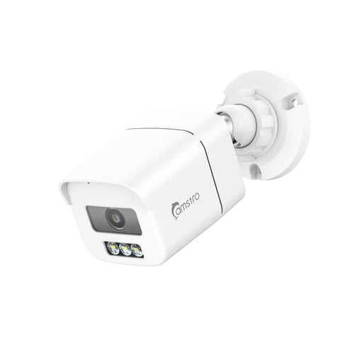 Camstro Caméras IP 8MP, Vision Nocturne en Couleur, Interphone Audio Bidirectionnel, Étanchéité IP67