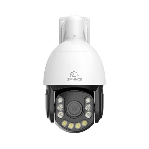 Système de Surveillance NVR PoE 4K à 8 Canaux avec 2 Caméras PTZ 8MP Zoom Optique 20X, Suivi Automatique, Audio Bidirectionnel, Vision Nocturne en Couleur