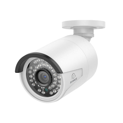 Système de Surveillance NVR PoE 4K à 8 Canaux avec 5 Caméras 8MP, 1 PTZ Zoom Optique 20X + 4 Caméras Bullet IP, Suivi Automatique, Audio Bidirectionnel, Vision Nocturne