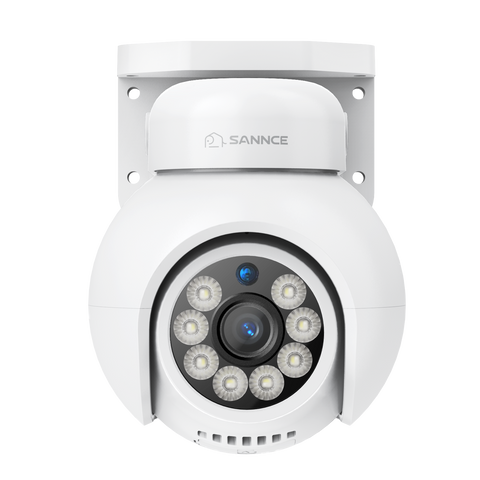 Système de Surveillance NVR PoE 4K à 8 Canaux avec 7 Caméras 8MP, 1 PTZ Zoom Optique 20X + 4 Bullet IP + 2 PT IP, Suivi Automatique, Audio Bidirectionnel, Vision Nocturne