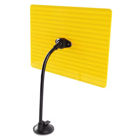 Outil de débosselage - Panneau réflecteur de réparation de carrosserie automobile avec test de bande jaune sans peinture
