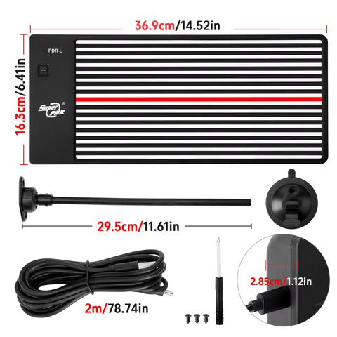 Lampe LED sans fil professionnelle pour la réparation des bosses de voiture
