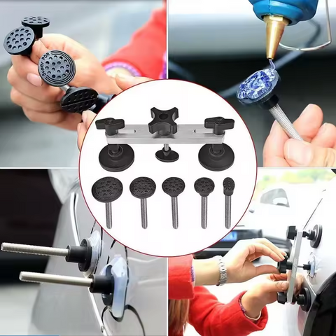 Kit de débosselage de haute qualité pour voiture Kit de débosselage sans peinture avec extracteur de pont
