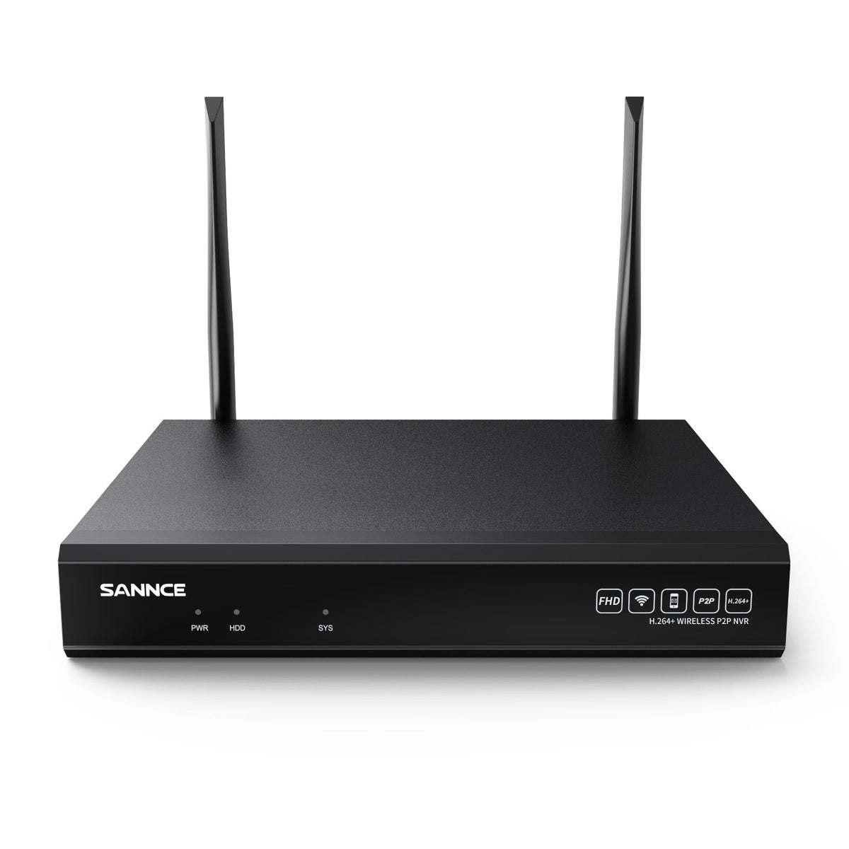 certifié remis à neuf NVR sans fil à 10 canaux, NVR 8MP, enregistrement audio, détection humaine AI, fonctionne avec Alexa