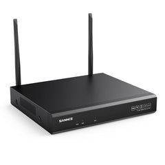 Certified Refurbished 8MP 10-Canal NVR sans fil, 8MP NVR, Enregistrement audio, Détection d'humains par IA, Compatible avec Alexa