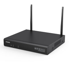Certified Refurbished 8MP 10-Canal NVR sans fil, 8MP NVR, Enregistrement audio, Détection d'humains par IA, Compatible avec Alexa