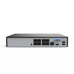 Système de caméras de sécurité PoE 3MP à 8 canaux avec NVR 6MP, vision nocturne couleur F1.0, 4 caméras 2K, détection IA des personnes et des véhicules, S+265