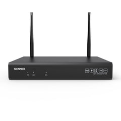 4MP Système de Surveillance WiFi 16 Canaux, NVR 8MP, 6 Caméras Double Objectif, Angle 170°, Vision Nocturne Couleur, Alexa