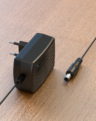 12V 2A Adaptateur secteur UE , homologué UL, câble d'alimentation avec embouts 5,5x2,1mm, transformateur AC 100-240V vers DC 12V 2A pour bandes LED, caméras CCTV, systèmes DVR de sécurité, routeurs, appareils électroménagers