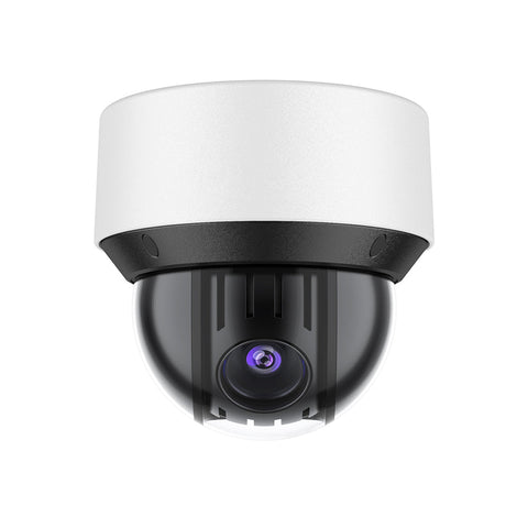 4MP 25X Zoom Optique Extérieur PoE PTZ Caméra Dôme Haute Vitesse, IK10 Résistant au Vandalisme, Objectif 4.8-12 mm, Vision de Nuit Couleur 164 ft, Analyse Intelligente du Comportement, Détection AI