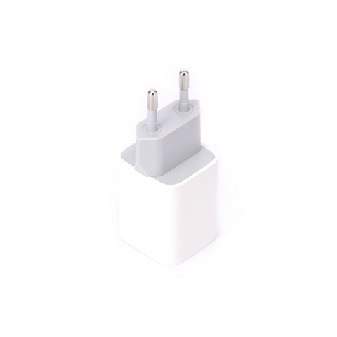 Chargeur USB C, 2 ports avec adaptateur secteur 30W USB C+18W A avec prise murale pliable pour iPad/iPad Mini/ iPhone 14/ 14 Pro/ 14 Pro Max/ 13/ 13 Mini/ 13 Pro/ 13 Pro Max/ 12/ 11, Pixel, Galaxy, Watch, Airpods, etc.
