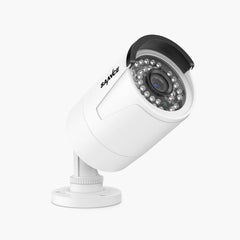 Caméra IP de sécurité extérieure PoE Super HD 5MP avec enregistrement audio pour SANNCE NVR N98PBD/N96PBK (lot de 2)