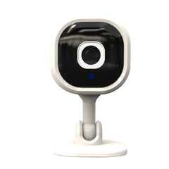 Caméra intérieure carrée 1080P WiFi, sécurité maison, moniteur pour animaux/bébés, vision nocturne, détection IA, stockage carte SD