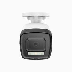 C1200 - Caméra de Surveillance extérieure PoE 4K 12MP, vision nocturne couleur et IR, détection humaine et véhiculaire, H.265+, microphone intégré, stockage local maximal de 512 Go, IP67