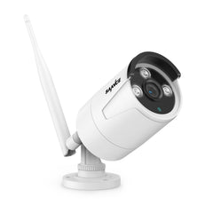 3MP Caméra de sécurité sans fil, 2Pcs WiFi IP Caméras pour SANNCE N48WHE/N98WHG NVR, détection humaine AI, fonctionne avec Alexa, vision nocturne 100ft, accès à distance & alertes de mouvement intelligentes