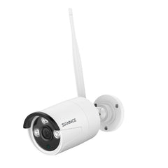 10 Canaux 5MP PT Système de Caméra Sécurité Sans Fil, NVR 8MP, 4 PT Caméra & 2 bullet Caméra, Panoramique & Inclinaison, Audio Bidirectionnel, Étanche IP66, Détection Intelligente de l'IA Humaine, Compatible Avec Alexa
