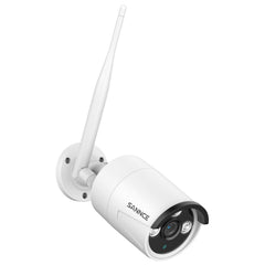 10 Canaux 5MP Système Caméra de Sécurité Sans Fil, NVR 8MP, 8 sans fil Caméra, Audio Bidirectionnel, Étanche IP66, Détection Intelligente de l'IA Humaine, Compatible Avec Alexa & ONVIF
