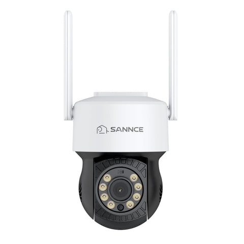 10 Canaux 5MP PT Système de Caméra Sécurité Sans Fil, NVR 8MP, 8 PT Caméra, Panoramique & Inclinaison, Audio Bidirectionnel, Étanche IP66, Détection Intelligente de l'IA Humaine, Compatible Avec Alexa