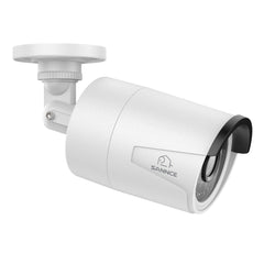 PoE PT 8 Canaux 4K Système de Caméra de Sécurité , 4 Caméras IP Panoramique et 4 Inclinaison 8MP, Alertes Intelligentes Personne/Véhicule, Audio Bidirectionnel, Compatible ONVIF