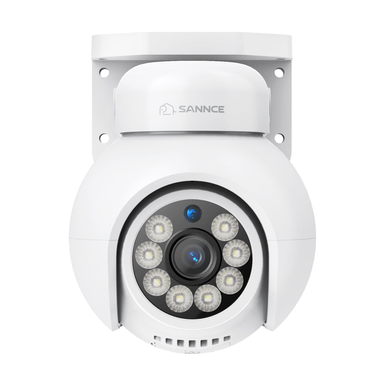 4K 8MP Caméra IP sécurité extérieure PoE - Rotation & Inclinaison, Détection intelligente des véhicules, Audio bidirectionnel, Stockage sur carte TF jusqu'à 256G, Compatible Onvif, fonctionne avec SANNCE N98PBD/N96PBK
