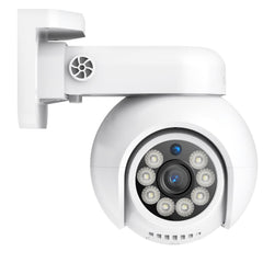 PoE PT 8 Canaux 4K Système de Caméra de Sécurité , 8 Caméras IP Panoramique et Inclinaison 8MP, Alertes Intelligentes Personne/Véhicule, Audio Bidirectionnel, Compatible ONVIF