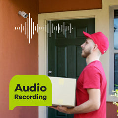 8 Canaux 5MP Système de Sécurité, 6 Bullet IP Caméras, PoE NVR, Enregistrement Audio, Compatible avec onvif
